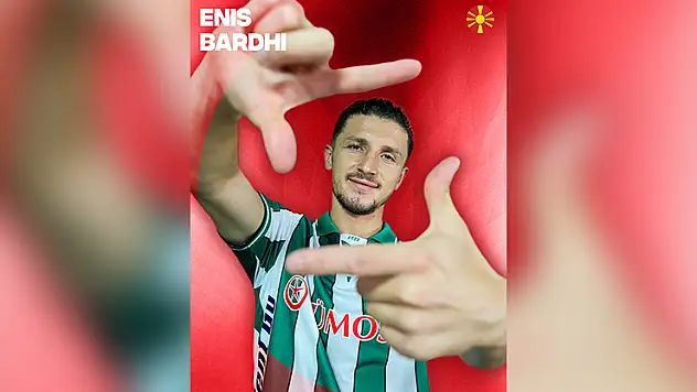 Konyasporlu Bardhi'ye milli davet
