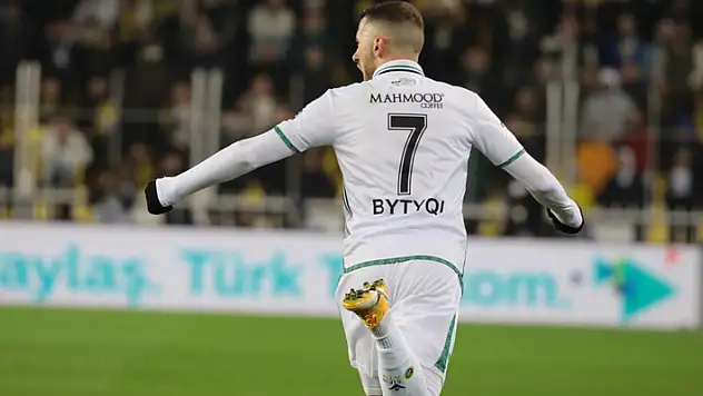 Konyasporlu Bytyqi: Bilemiyorum, ikinci yarı ne oldu
