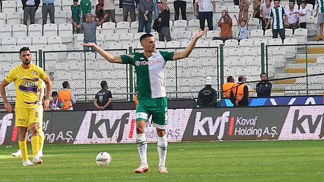 Konyasporlu Danijel Aleksic 2. golünü attı
