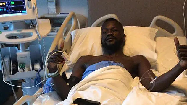 Konyasporlu Diagne ve kaleci Mücahit ameliyat oldu