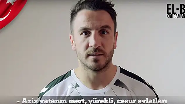 Konyasporlu futbolculardan Türk askerine mesaj