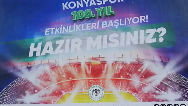 Konyaspor'un 100. yıl galası bugün 