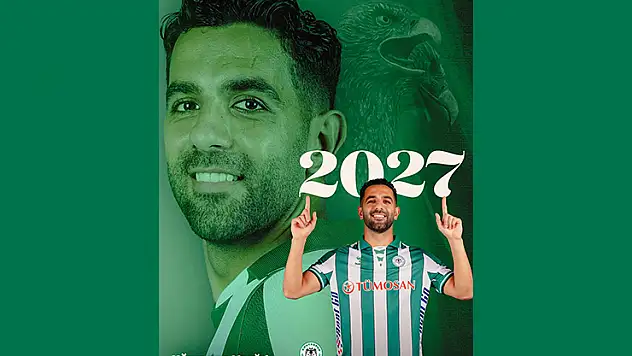 Konyaspor'un başarılı stoperi sözleşmesini uzattı