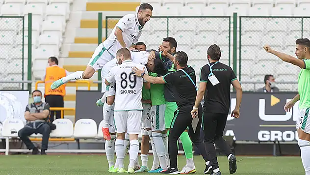 Konyaspor'un bileği bükülmüyor
