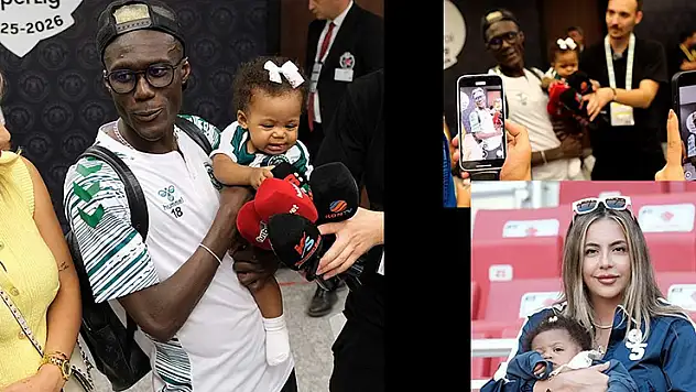 Konyaspor'un en minik ve fanatik taraftarı! Ndao'nun ailesinden tam destek