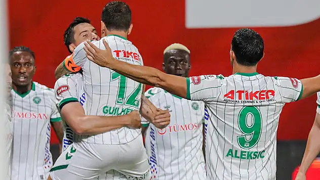 Konyaspor'un forveti 3. sırada