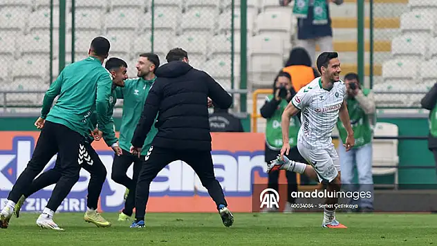 Konyaspor'un forveti yerli isimler arasında zirveye yerleşti