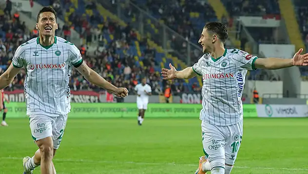 Konyaspor'un golcüsü yerini korudu