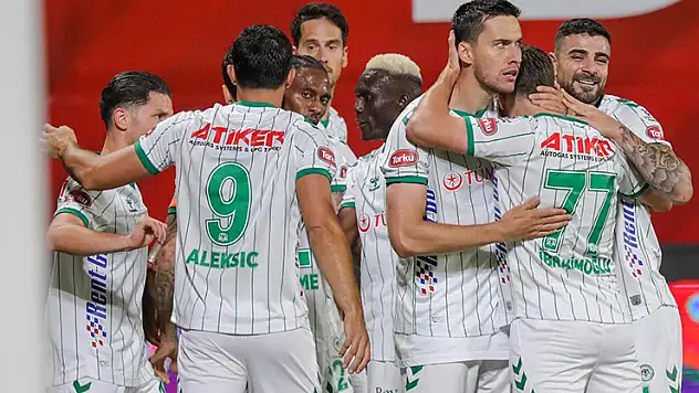 Konyaspor'un golleri 8 isimden geldi