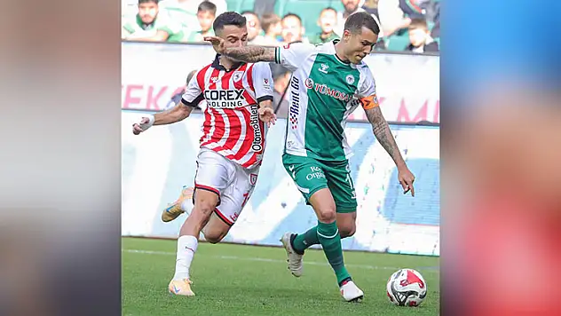 Konyaspor'un kaptanından hakem eleştirisi