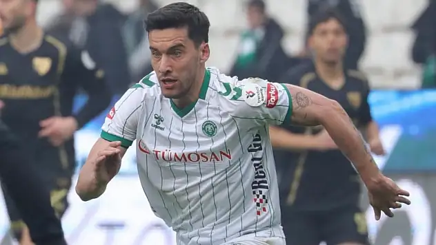 Konyaspor'un tecrübeli forveti: Maçı bir şekilde 1-0 bitirmemiz gerekiyordu!