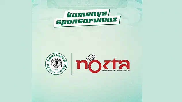 Konyaspor'un 'yemek' sponsoru belli oldu