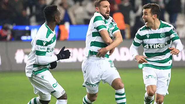Konyaspor'un zirve inadı 