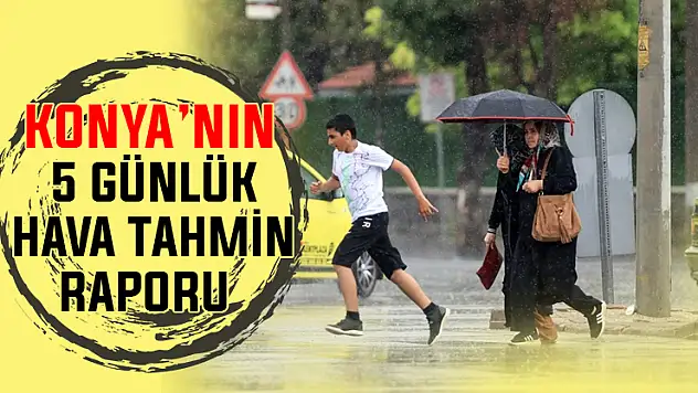 Konya'ya bahar mı geliyor! Meteoroloji 5 günlük raporu yayımladı