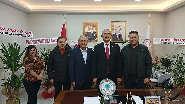 Konyurt Ayder'den Aile ve Sosyal Hizmetler İl Müdürlüğü görevine atanan Neşeli'ye ziyaret
