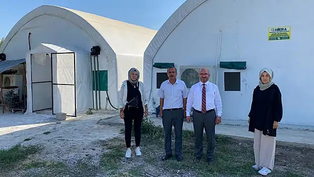 KOP Başkanı Mahmut Sami Şahin Yalıhüyük'ü ziyaret etti
