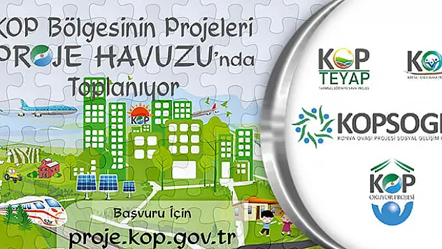 KOP İdaresi 'Proje Havuzu' Oluşturuyor