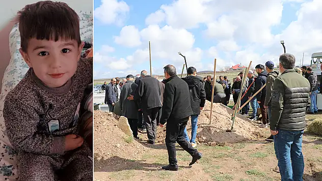 Köpek saldırısında ölen 5 yaşındaki Hamza gözyaşları içinde uğurlandı