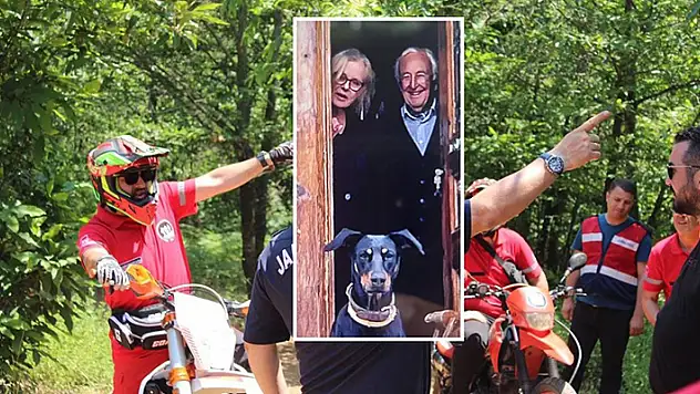 Korhan Berzeg'i arama çalışmalarına köpeği Tina da katılacak

