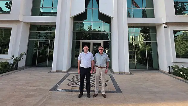 Korkuteli Müftüsü Kızmaz'dan Selçuklu Müftülüğü'ne ziyaret