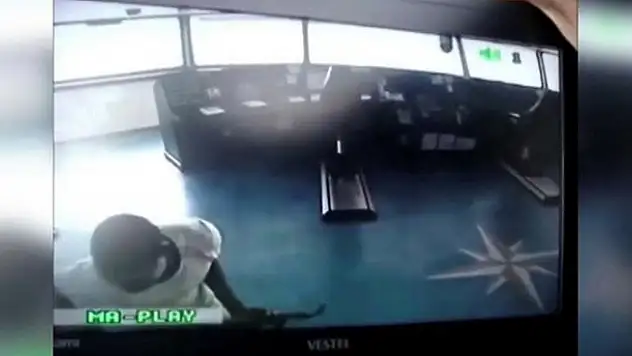 Korsan saldırısının yeni görüntüleri ortaya çıktı