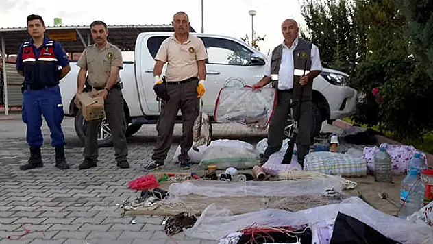 Koruma altındaki kuşları avlayan kişiye 7 bin 343 lira ceza