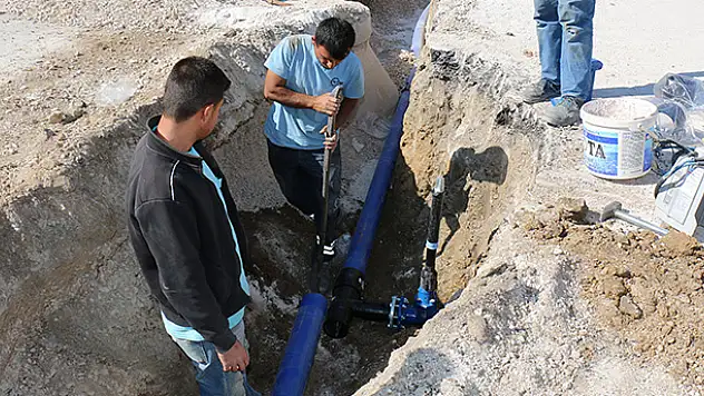 KOSKİ 2015'te 1.626 km su ve kanalizasyon şebekesi döşedi