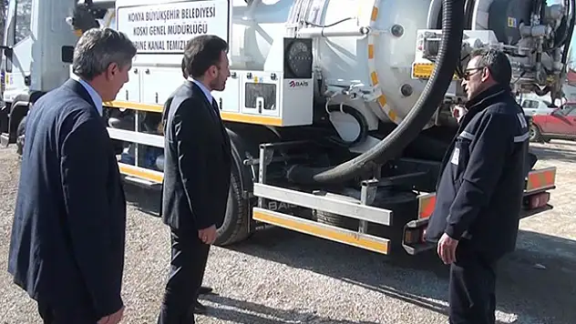 KOSKİ, Çumra'da çalışmalarına devam ediyor