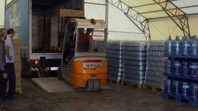 KOSKİ'den deprem bölgesine su yardımı