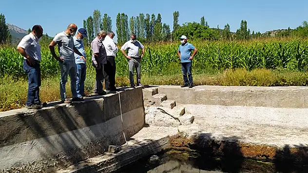 KOSKİ Genel Müdürü Demir, Seydişehir'de incelemelerde bulundu