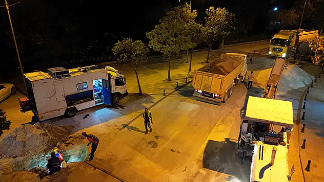 KOSKİ mahallelerde altyapıyı güçlendiriyor