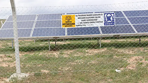KOSKİ, yenilenebilir enerji kullanımını tesislerinde yaygınlaştırıyor