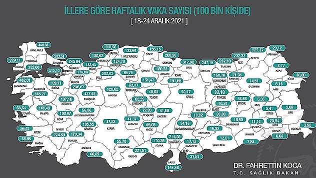 Kovid-19 vaka sayısı üç büyükşehirde arttı
