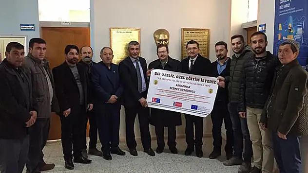 Köy ortaokulu öğretmenleri İspanya yolcusu