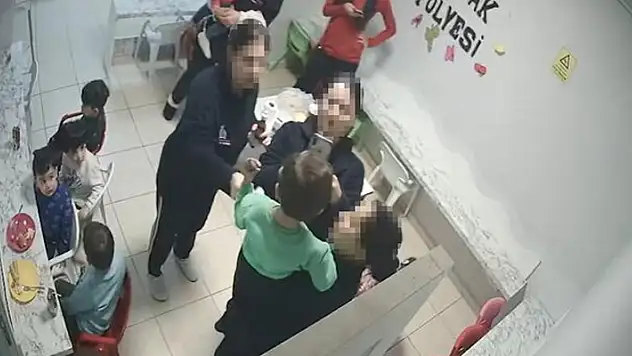 Kreşte çocuğa şiddet iddiası: Kafasına dikiş atıldı
