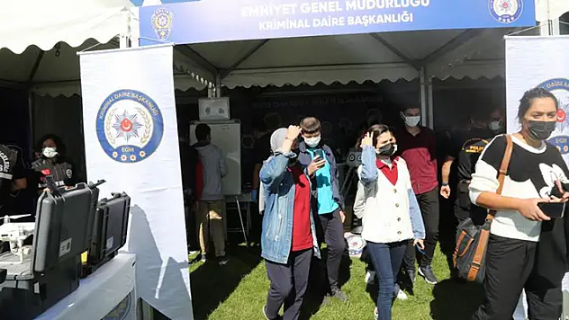 Kriminal Daire Başkanlığı 'Konya Bilim Festivali'nde
