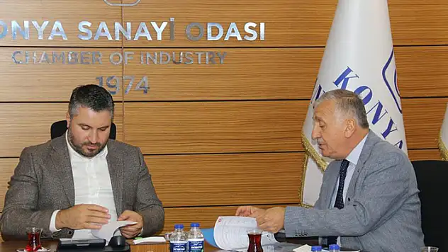 KSO Başkanı Büyükeğen, sanayicilerin taleplerini Bakan Yardımcısı İnan'a iletti
