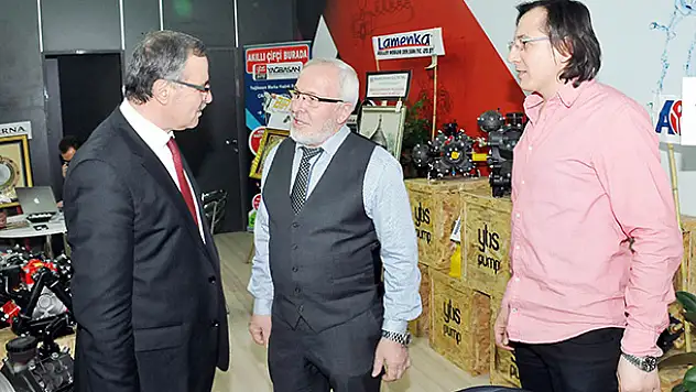 KSO Başkanı Kütükcü, Konya Tarım Fuarı'nı ziyaret etti