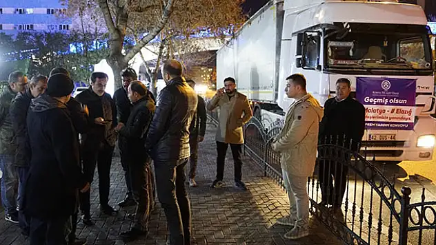 KTO'dan deprem bölgesine yardım tırı