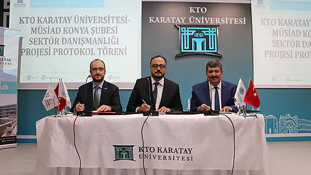 KTO Karatay ile MÜSİAD Konya Şubesi arasında işbirliği