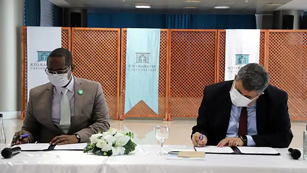 KTO Karatay üniversitesi ile Somali Hormuud Üniversitesi arasında iş birliği protokolü imzalandı
