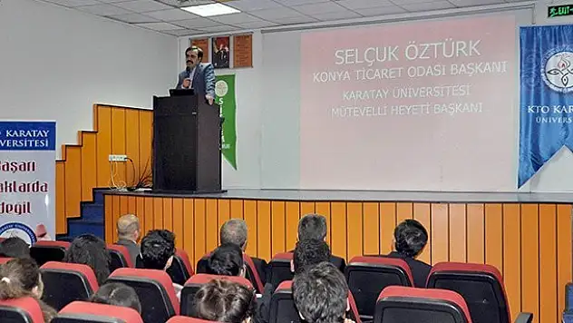 KTO Karatay Üniversitesi meslek tanıtım günlerine katıldı