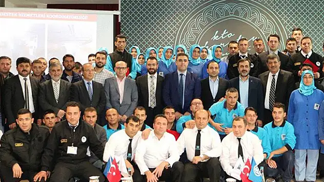 KTO Karatay Üniversitesi'nde başarılı personeller ödüllendirildi
