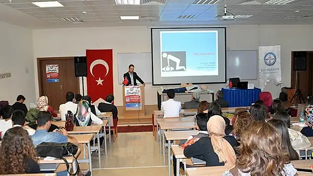 KTO Karatay Üniversitesi'nde ilk yardım konferansı
