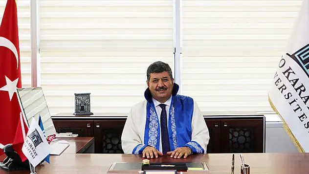 KTO Karatay Üniversitesi Rektörü Prof. Dr. Sade'den 23 Nisan mesajı