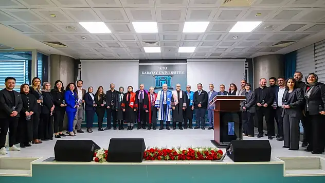 KTO Karatay Üniversitesi'nde Akademik Teşvik Ödül Töreni düzenlendi