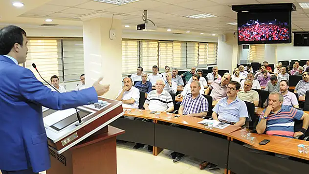 KTO Meclisi'nden dayanışma kampanyası'na 100 bin tl'lik destek