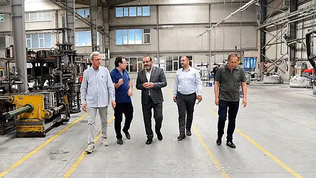 KTÜN Rektörü Prof. Dr. Çelik'ten saha ziyareti