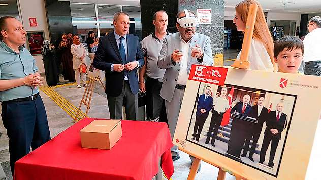 KTÜN'de 15 Temmuz unutulmadı