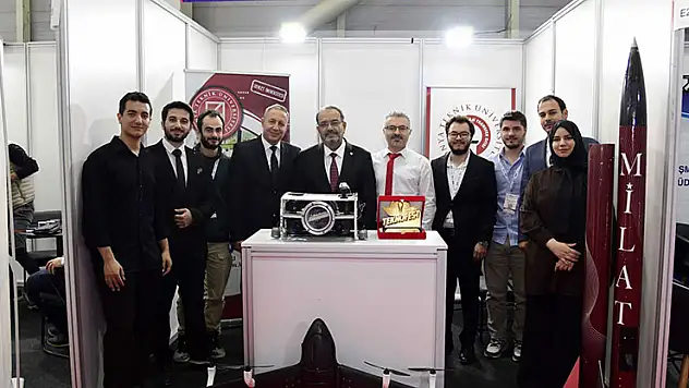 KTÜN standına fuarda yoğun ilgi